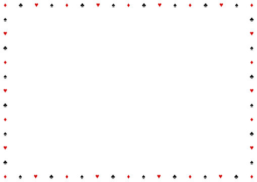 Card Suits Border