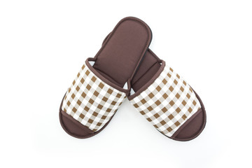 Slippers isolated