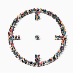 group  people  shape  target