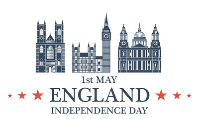 Obraz na płótnie Canvas Independence Day. England