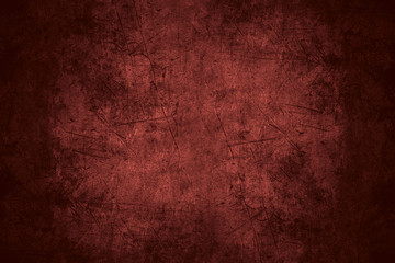 red scratched metal texture