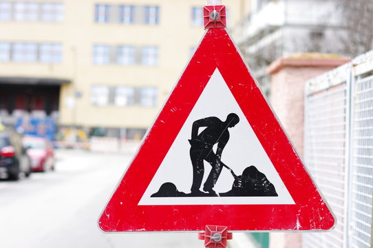 Stra&szlig;enbauarbeiten