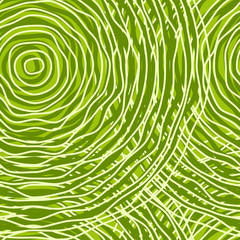 Seamless  pattern with green circles. Vector illustration