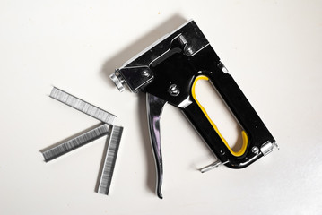 Stapler  on a white background.