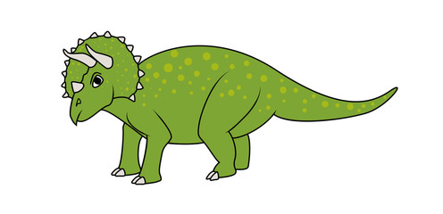 Triceratops dinosaur