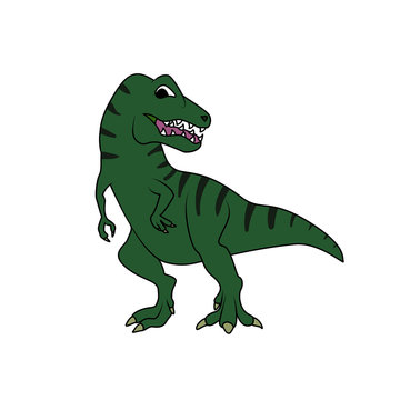 Tyrannosarus or T-rex dinosaur