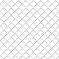 White tile geometric texture, seamless.