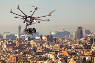 Octocopter, copter, drone