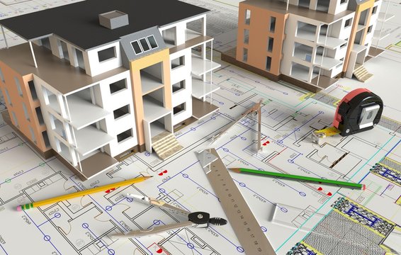 House Layout and Architectural Drawing