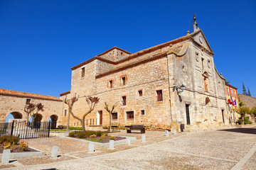 Fototapeta na wymiar Convent of Santa Teresa in the town of Lerma, province of Burgos