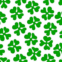background of green clover