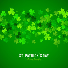 St Patrick's Day background. Vector illustration