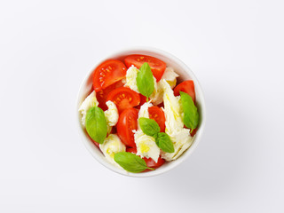 fresh caprese salad