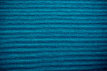 Blue tablecloth texture with vignette