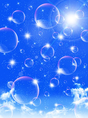 空　雲　風景　背景