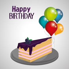 Happy birthday design 