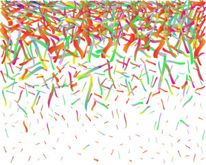 Colorful Confetti Background