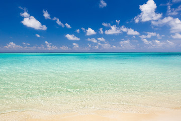 Fototapety  Beautiful ocean beach on Maldives