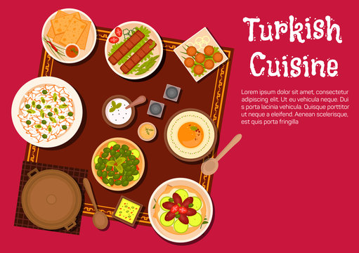 Turkish cuisine food and desserts
