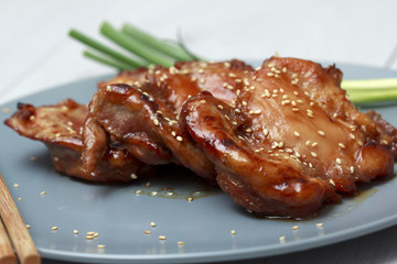 Honey soy chicken