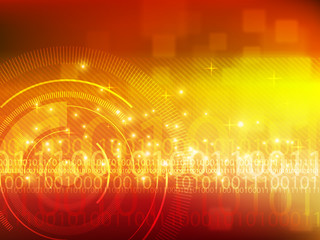 abstract technology background binary code