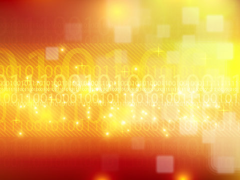 abstract technology background binary code