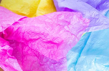 colorful silk paper background 
