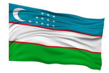 Obraz premium ウズベキスタン 国旗 国 アイコン