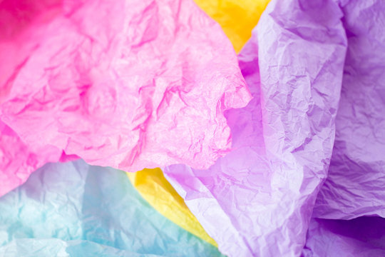 Colorful Silk Paper Background 