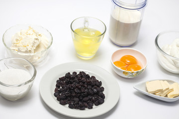 Ingredientes para preparar relleno para Topfen Füllen