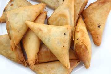 Samosas indian food