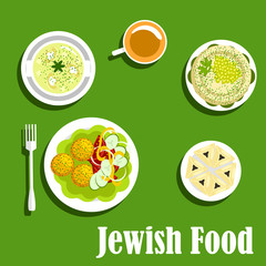 Kosher dishes of jewish cuisine1