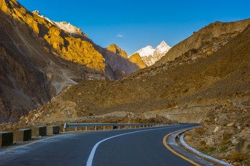 Karakorum Highway in Pakistan