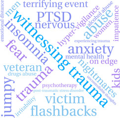 Witnessing Trauma Word Cloud