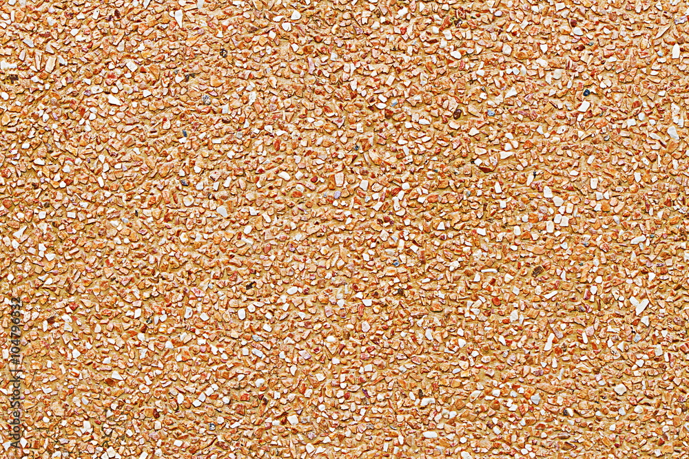 Poster it is orange pebble wall for pattern and background