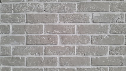 The grey bricks wall texture background