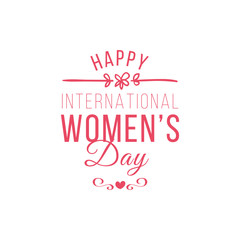 Fototapeta premium Happy Women Day