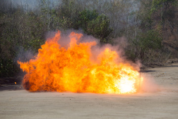  explosion in crime scene training