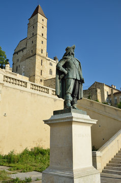 Landmark of the ancient French town Aush