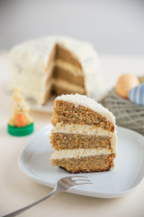Karottenkuchen für Ostern