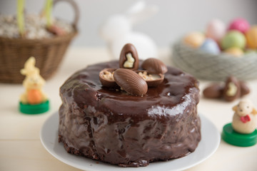 Schokoladentorte für Ostern 