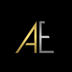 AE letters logo