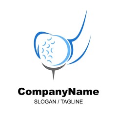 golf logo icon Vector