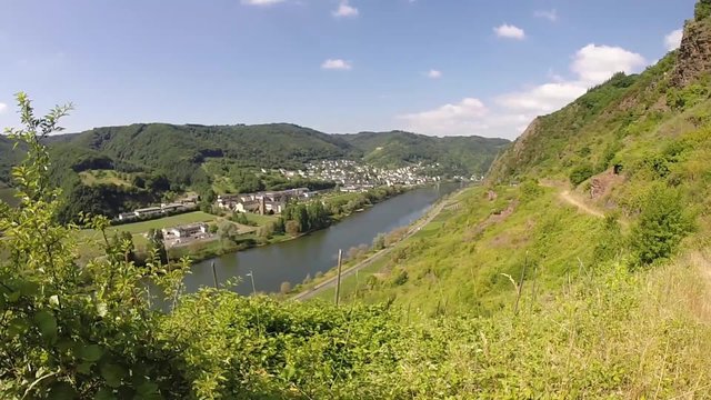 Apolloweg bei Valwig im Moseltal