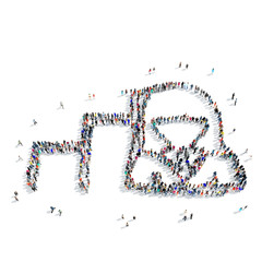 people   graph cartoon icon