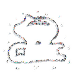 people  men cartoon icon