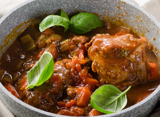 Beef Stew with Vegetables.