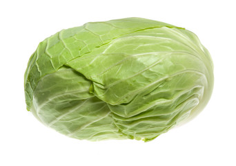 cabbage isolated on white background