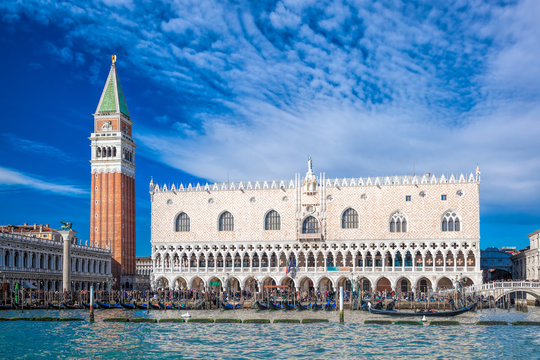 Fototapeta Venice with St. Mark's Square in Italy