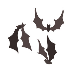 Vampire bat vector illustration